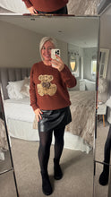 Load image into Gallery viewer, The teddy knit with diamanté detail
