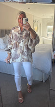 Load image into Gallery viewer, The Palma Paisley cotton mix top

