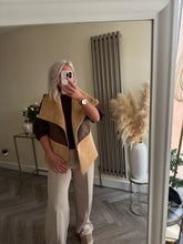 Load image into Gallery viewer, The Amelia faux suede faux fur  gillets
