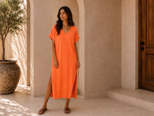 Load image into Gallery viewer, The Saints stud jersey t shirt dress
