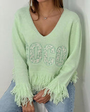 Load image into Gallery viewer, The coco tassel knit (ready for dispatch &amp; collection from Friday 23rd Jan)
