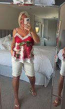 Load image into Gallery viewer, The Amalfi strappy satin vest top
