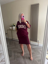 Load image into Gallery viewer, SALE The Cherie t shirt dress with pockets (no return on sale items )
