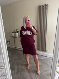 SALE The Cherie t shirt dress with pockets (no return on sale items )