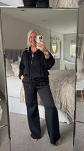 Load image into Gallery viewer, The sports luxe jersey zip tracksuit
