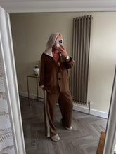 Load image into Gallery viewer, The luxe jersey hooded blazer tracksuit

