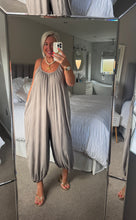 Load image into Gallery viewer, The Bora Bora strappy cuff jumpsuit with pockets
