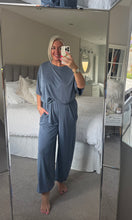 Load image into Gallery viewer, The saints puff hem t shirt ribbed tracksuit
