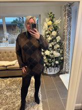 Load image into Gallery viewer, SALE The argyle knitted dress (no return on sale items)
