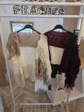 Load image into Gallery viewer, The striped shaggy cardigans

