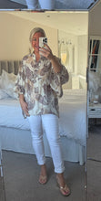 Load image into Gallery viewer, The Palma Paisley cotton mix top
