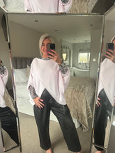 Load image into Gallery viewer, The cotton mix wrap front jumper
