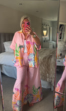 Load image into Gallery viewer, The 100% cotton seashell trouser suit
