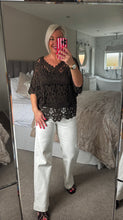 Load image into Gallery viewer, The Bora Bora crochet top with separate vest
