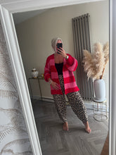 Load image into Gallery viewer, The animal print jersey cocoon joggers
