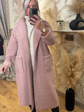 Load image into Gallery viewer, The Maggie eyelash coat
