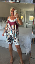 Load image into Gallery viewer, The Amalfi satin shorts set
