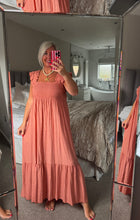 Load image into Gallery viewer, The saints frill sleeve maxi dress
