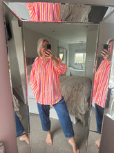 Load image into Gallery viewer, The Lulu neon striped shirt
