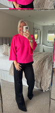 Load image into Gallery viewer, The molly striped sleeve knit
