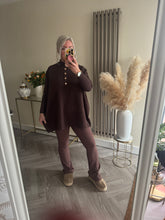 Load image into Gallery viewer, The Abbie gold button jumper
