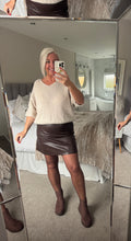 Load image into Gallery viewer, The supersoft pu skirt
