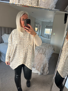 The Laetitia mem v hem sequin jumper