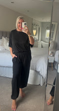 Load image into Gallery viewer, The saints puff hem t shirt ribbed tracksuit
