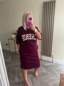 SALE The Cherie t shirt dress with pockets (no return on sale items )