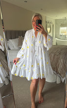 Load image into Gallery viewer, The daisy cotton smock dress
