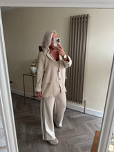 Load image into Gallery viewer, The luxe jersey hooded blazer tracksuit

