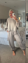 Load image into Gallery viewer, The sports luxe jersey stripe tracksuit

