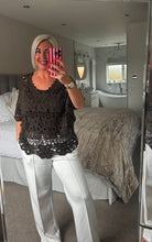 Load image into Gallery viewer, The Bora Bora crochet top with separate vest

