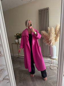 The waterfall boucle coat