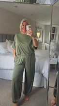 Load image into Gallery viewer, The saints puff hem t shirt ribbed tracksuit
