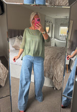Load image into Gallery viewer, The Palma fine knit dip hem top
