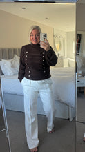 Load image into Gallery viewer, The gold button military jumper
