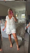 Load image into Gallery viewer, The Ibiza crochet shorts set
