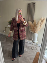 Load image into Gallery viewer, The zeta checked blazer
