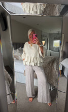 Load image into Gallery viewer, The Ibiza boho linen frill top
