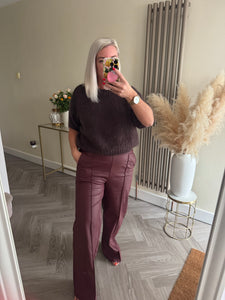 The Eve cropped knit