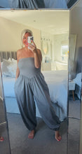 Load image into Gallery viewer, The Ibiza boho ribbed jumpsuit with pockets
