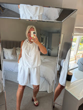 Load image into Gallery viewer, The Ibiza boho beaded shorts set with separate belt
