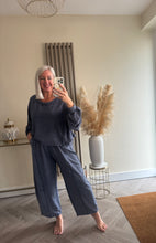 Load image into Gallery viewer, The washed look high low jersey top
