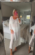 Load image into Gallery viewer, The Ibiza boho crochet maxi dress
