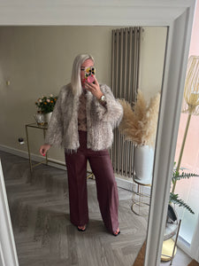 The Lola faux fur jacket