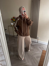 Load image into Gallery viewer, The Luxe jersey striped seam tracksuit
