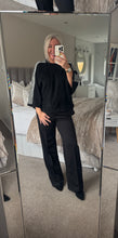 Load image into Gallery viewer, The molly striped sleeve knit

