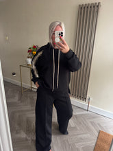 Load image into Gallery viewer, The Luxe jersey striped seam tracksuit
