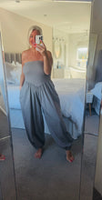 Load image into Gallery viewer, The Ibiza boho ribbed jumpsuit with pockets
